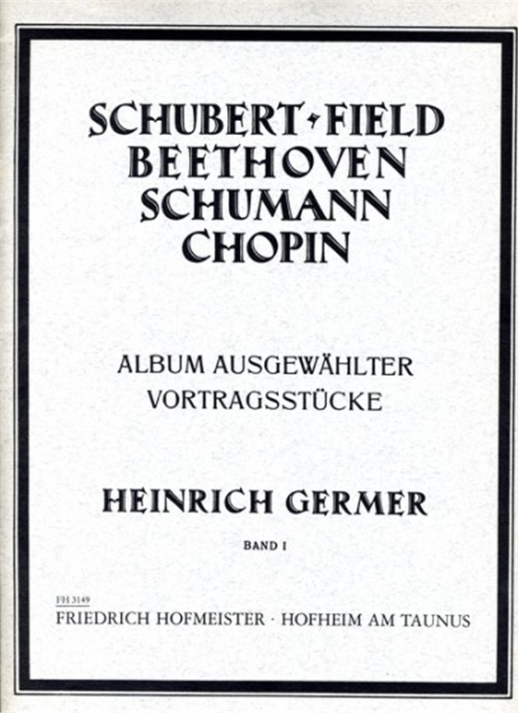 Album ausgewählter Vortragsstücke